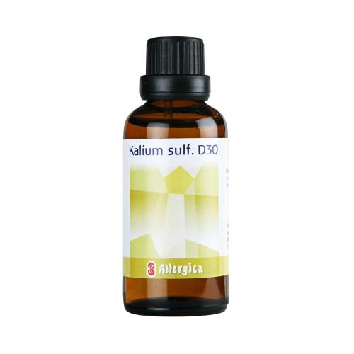 Kalium sulf. D30, dråber - Allergica