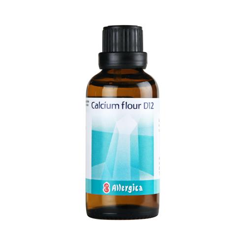 Calcium fluor. D12, dråber - Allergica