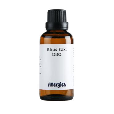 Rhus tox. D30, dråber - Allergica