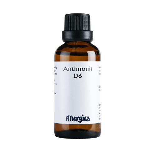 Antimonit D6, dråber - Allergica