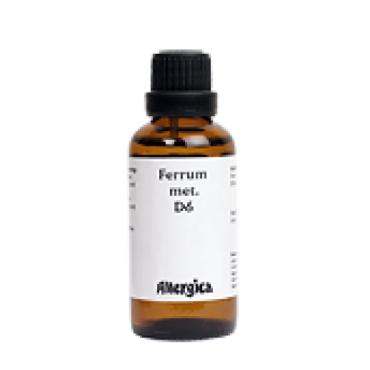 Ferrum met. D6, dråber - Allergica