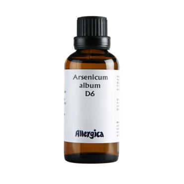 Arsenicum album D6, dråber - Allergica