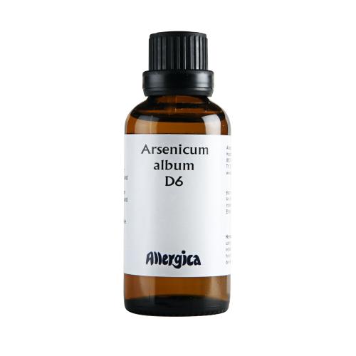 Arsenicum album D6, dråber - Allergica