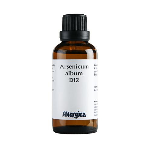 Arsenicum album D12, dråber - Allergica