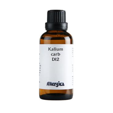 Kalium carb. D12, dråber - Allergica