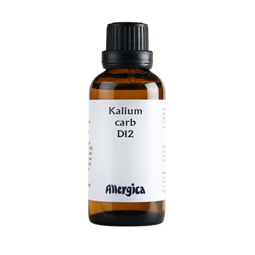 Kalium carb. D12, dråber - Allergica