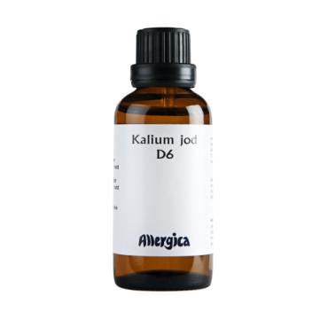 Kalium jod. D6, dråber - Allergica
