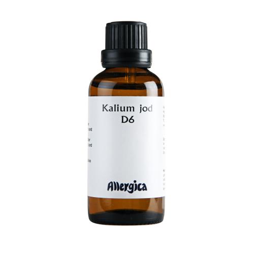Kalium jod. D6, dråber - Allergica