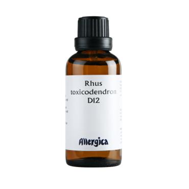 Rhus tox. D12, dråber - Allergica