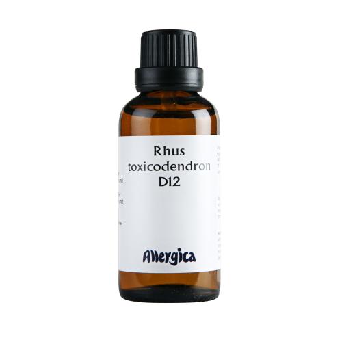 Rhus tox. D12, dråber - Allergica