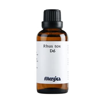 Rhus tox. D6, dråber - Allergica