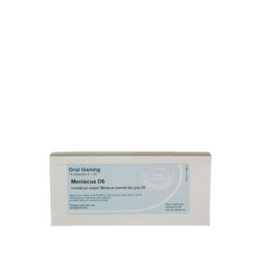 Meniscus D6, drikke ampul - Allergica