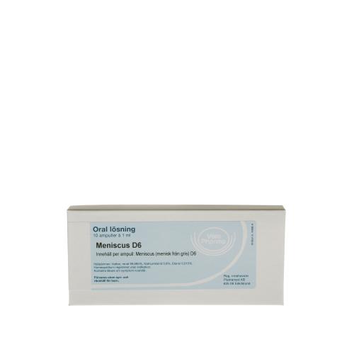 Meniscus D6, drikke ampul - Allergica