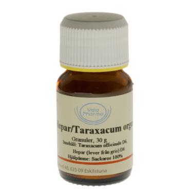 Hepar/Taraxacum organocomp, glob. 30 g