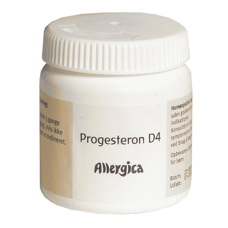 Progesteron D4, 90 tabletter - Allergica