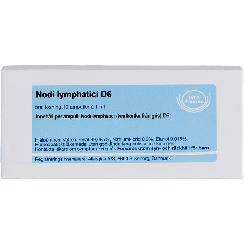 Nodi lymphatici D6, ampul