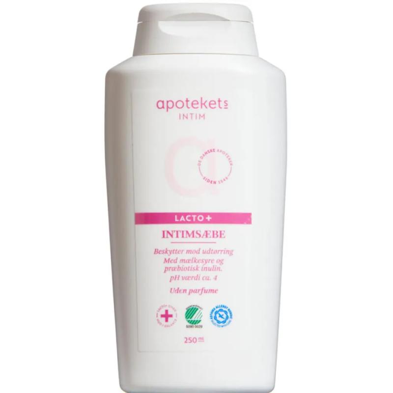 Apotekets Intimsæbe Lacto+ 250ml