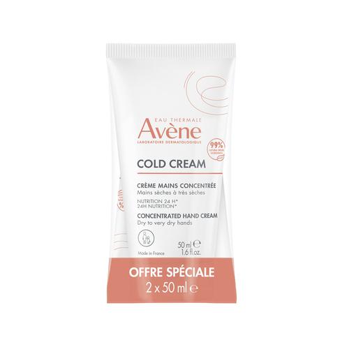 Avène Cold Cream Hand Cream DUO 2x50ml