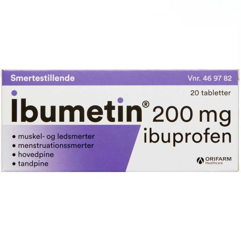 Ibumetin Tabletter 20.stk